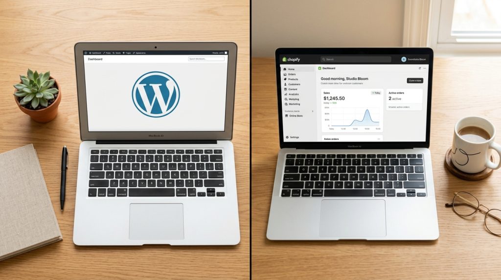 WordPress vs Shopify